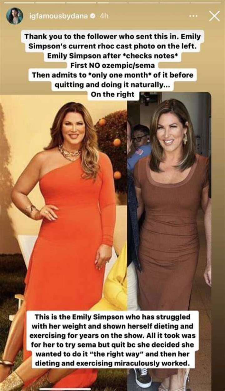 'RHOC' Emily Simpson Shows Off Weight Loss in Bikini