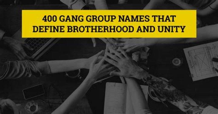 400 Cool Gang Group Names Ideas and Suggestions