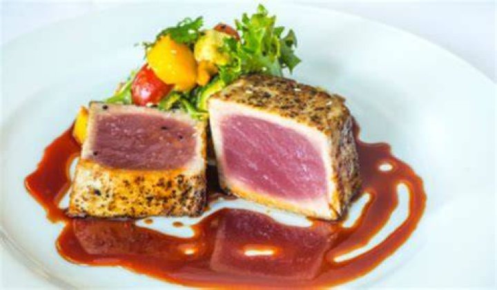 Ahi tuna at Ocean Prime