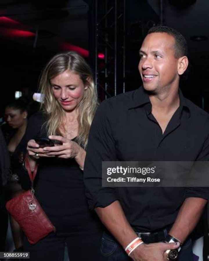 Alex Rodriguez and actress, Cameron Diaz