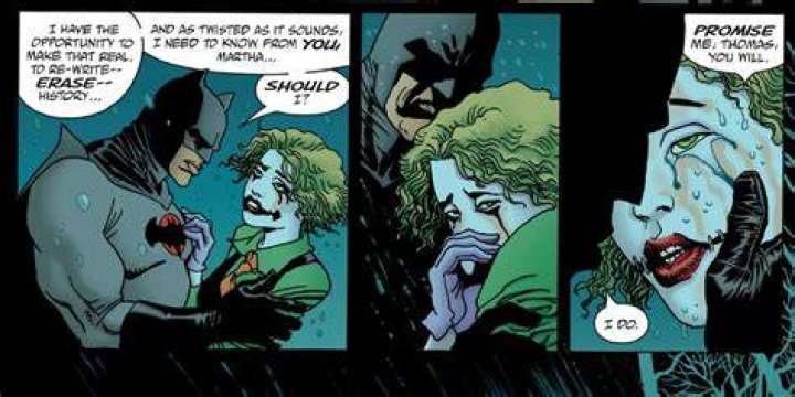 Batman Joker Flashpoint romance Martha Wayne Thomas