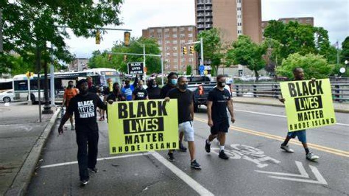 Black Lives Matter Rhode Island founder Gary Dantzler said the senator had an opportunity to 'rally and adapt to what's going on' months ago, as people protested in the streets following the police-involved death of George Floyd