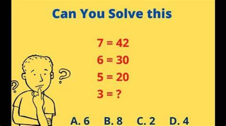 Brain Teaser: If 1x2=05, 2x3=11, 3x4=19, What is 7x8=? Brain Teaser: If 1x2=05, 2x3=11, 3x4=19, What is 7x8=?