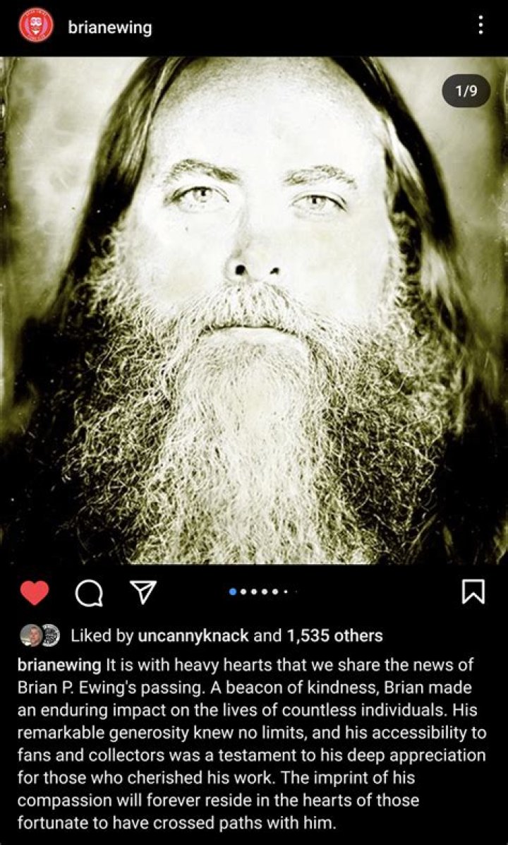 Brian Ewing Death and Obituary, How Did Brian Ewing Die?