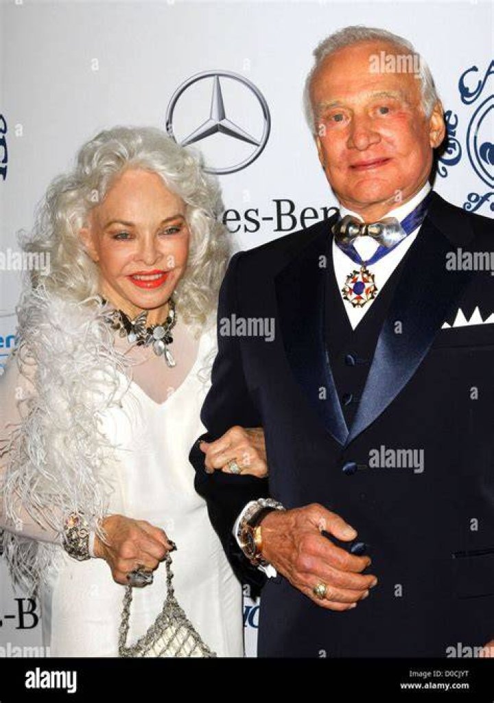 Buzz Aldrin with his 3rd ex-wife Beverly Zile Buzz Aldrin with his 3rd ex-wife Beverly Zile