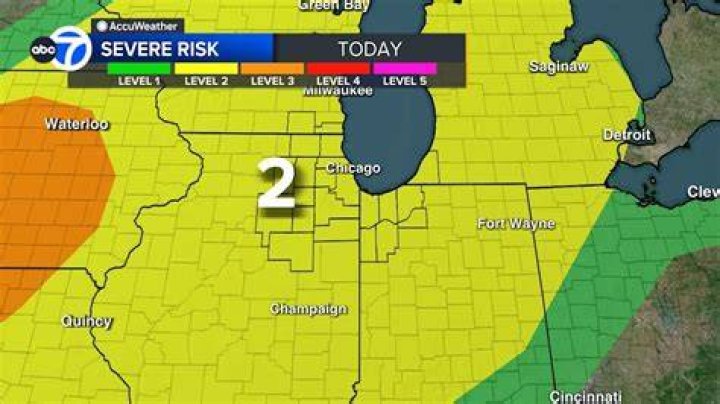 Chicago Weather: Scattered, potentially severe storms forecast for area | Radar