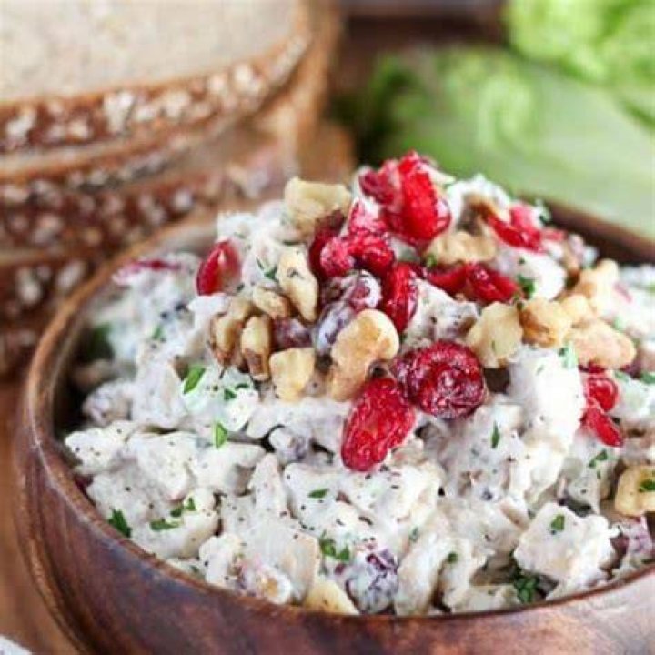 Cranberry Walnut Chicken Salad - Celebrating Sweets