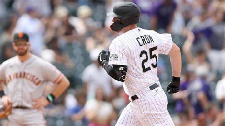 Cron helps Rockies end 12-game skid vs Giants with 5-3 win