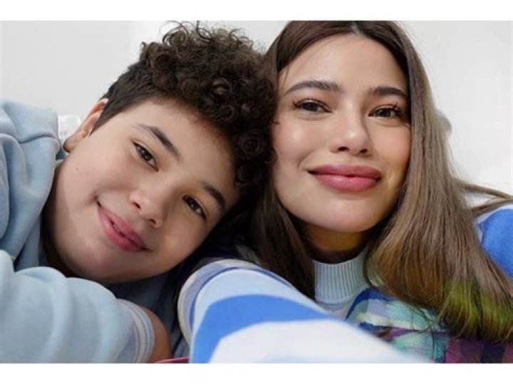 Denise Laurel with her son Alejandro ABSCBN Entertainment