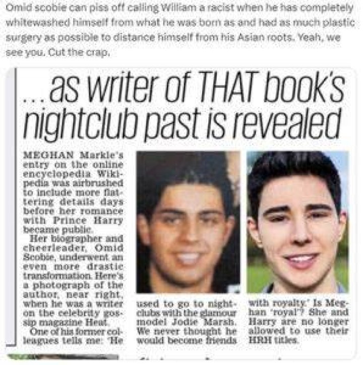 Did Omid Scobie Undergo Plastic Surgery? The Controversy Behind His Transformation