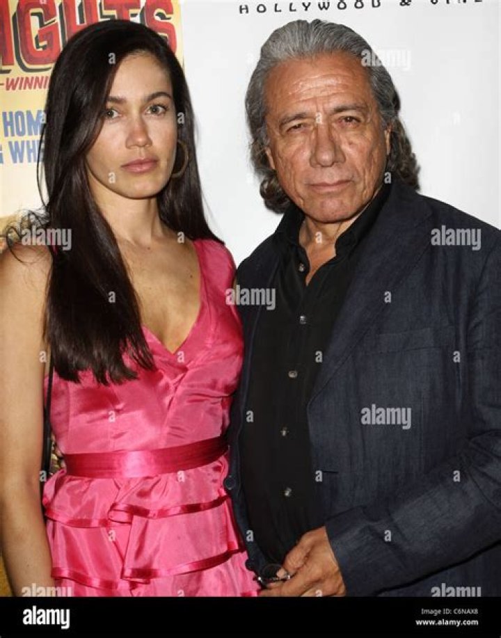 Edward James Olmos with Lymari Nadal