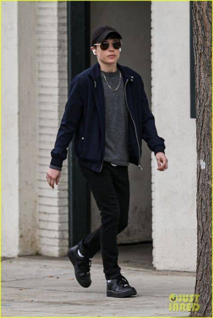 Elliot Page Goes for Solo Stroll Around Los Angeles