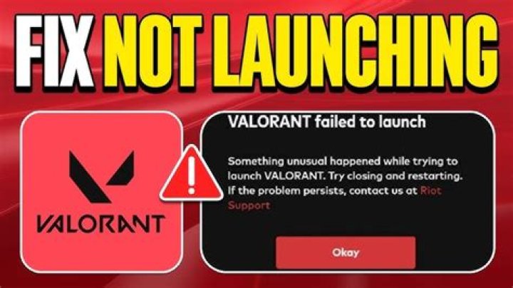 Fixing the VALORANT Failed to Launch Error