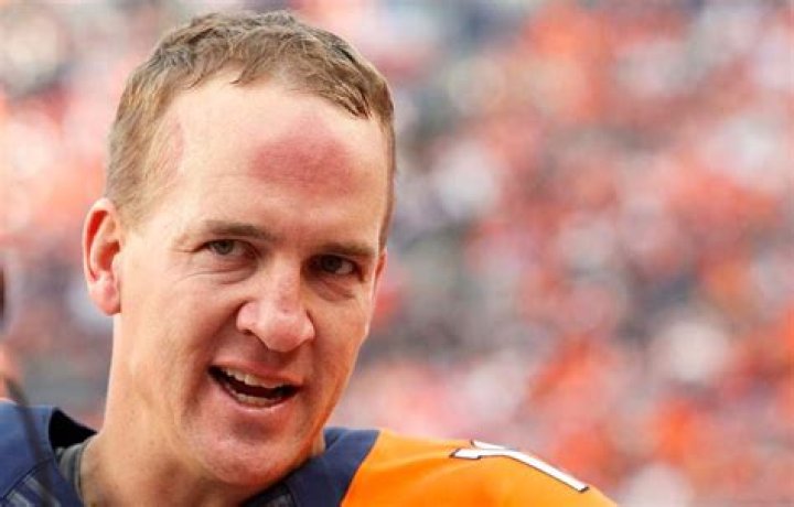 Former NFL star Peyton Manning appeared with Colin Jost on Saturday Night Live's Weekend Update