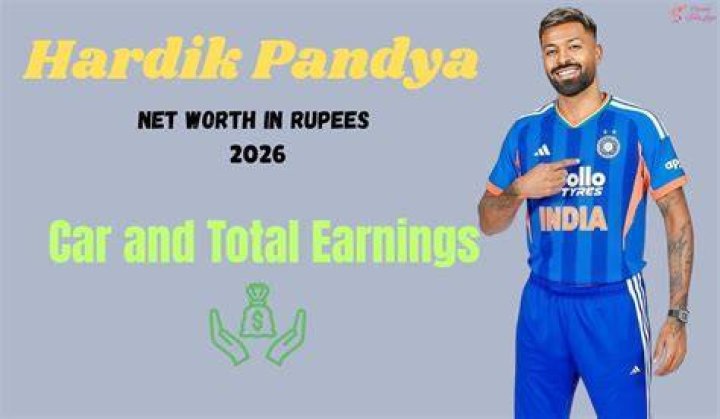 Hardik Pandya Net Worth in 2023 How Rich is He Now?