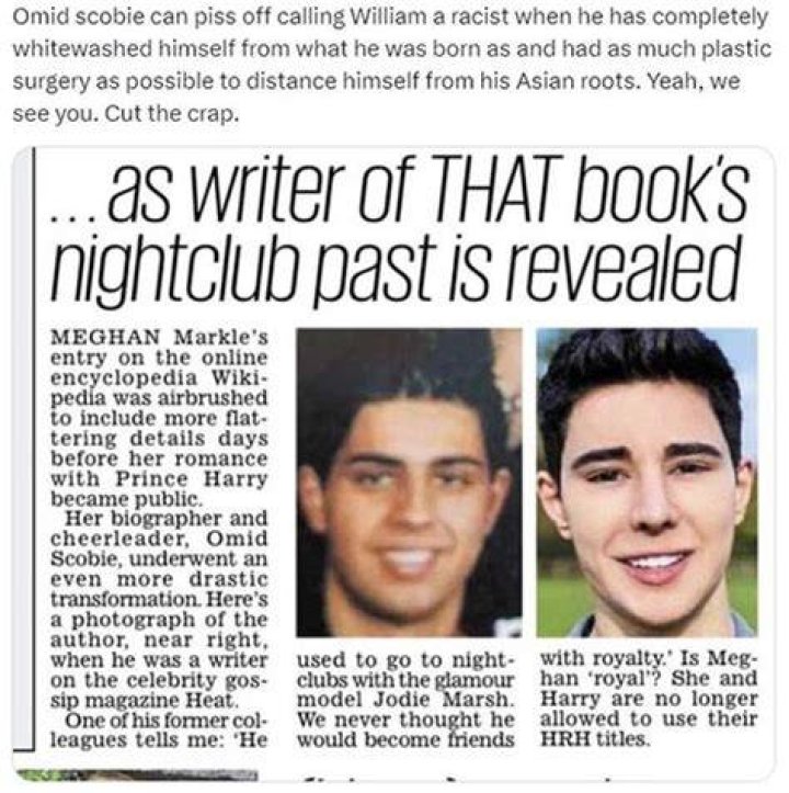 Has Omid Scobie Had Plastic Surgery? Who is Omid Scobie?