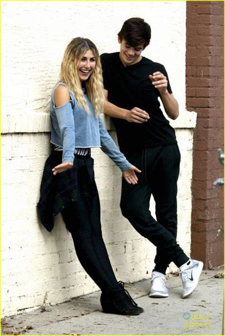 Hayes Grier with Emma Slater Hayes Grier with Emma Slater
