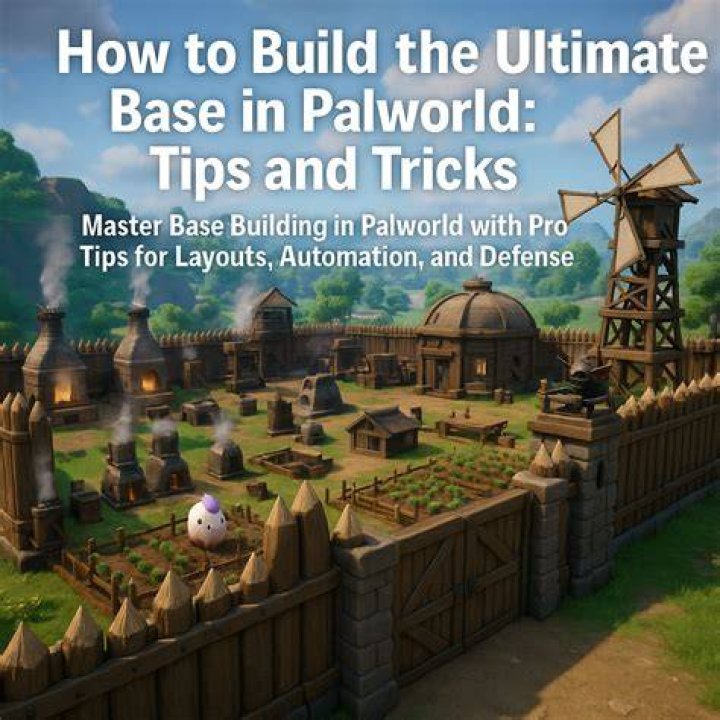 How to Build a Base in Palworld, Base in Palworld