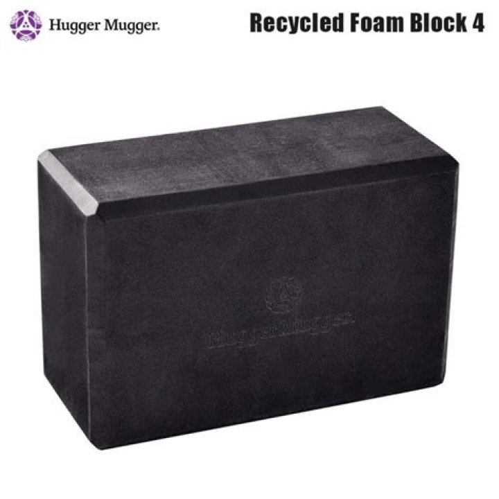 Hugger Mugger 4-Inch Recycled Foam Yoga Block