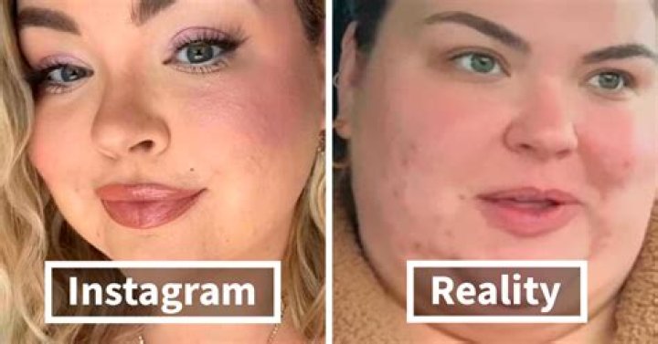 Instagram vs reality: Gabrielle (left) shared a gallery of photos of herself partying with friends until late into the night at the desert music festival in Indio, California. She contrasted these pictures with less flattering snaps from her recovery breakfast at 9am the next morning