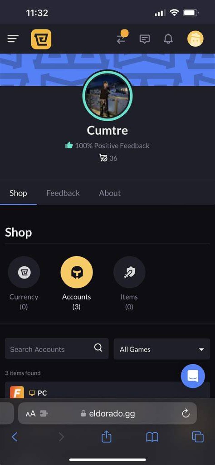 Is Cumtre legit? r/EldoradoGG