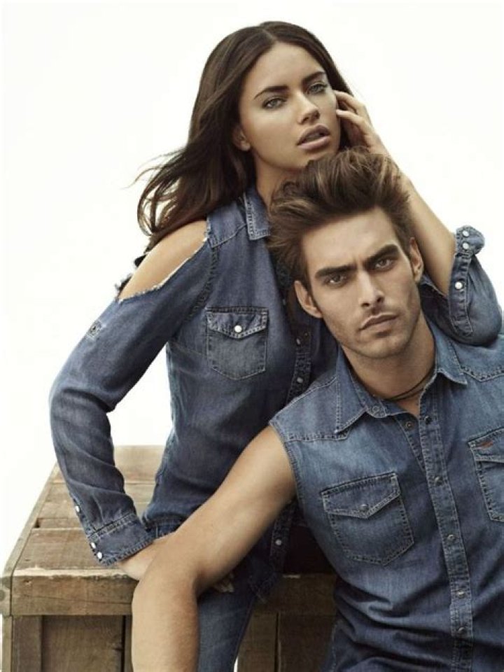 Jon Kortajarena and Adriana Lima