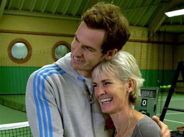 Judy Murray and her son, Andy Murray
