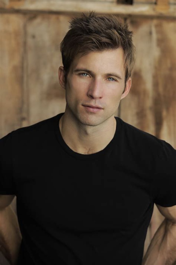 Justin Deeley with his parnter Christina Scherer