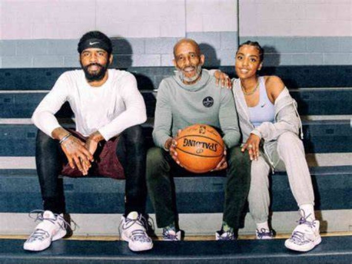 Kyrie Irving With His Sister Asia
