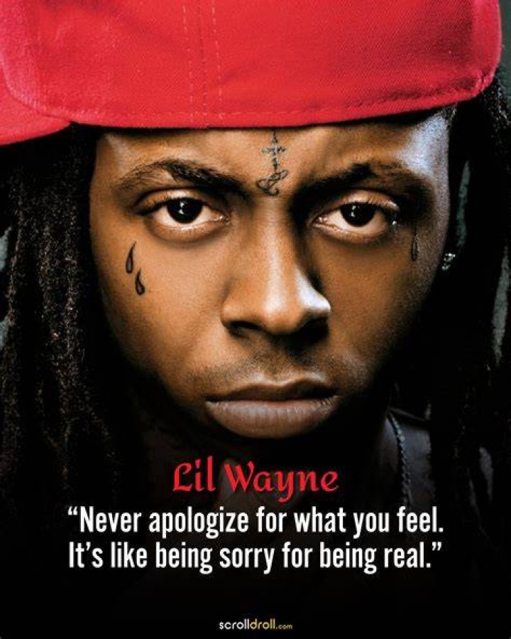 Lil Wayne Inpirational Quote 3 January 2024