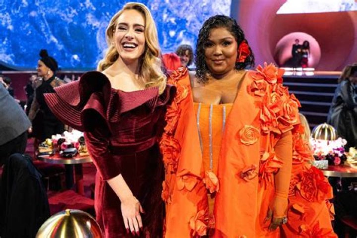 Lizzo joked with Adele from the audience