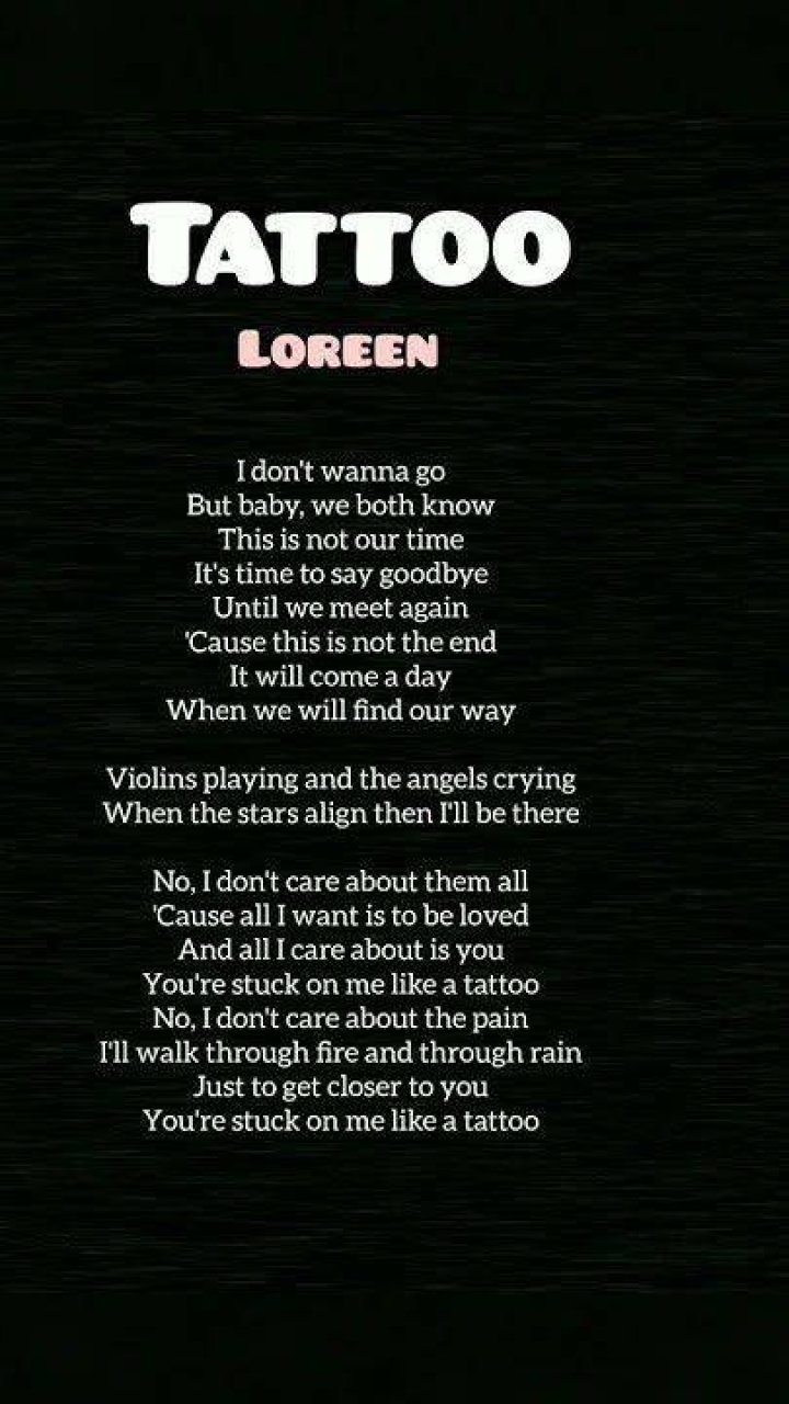 Loreen Tattoo Lyrics: The Mesmerizing Lines