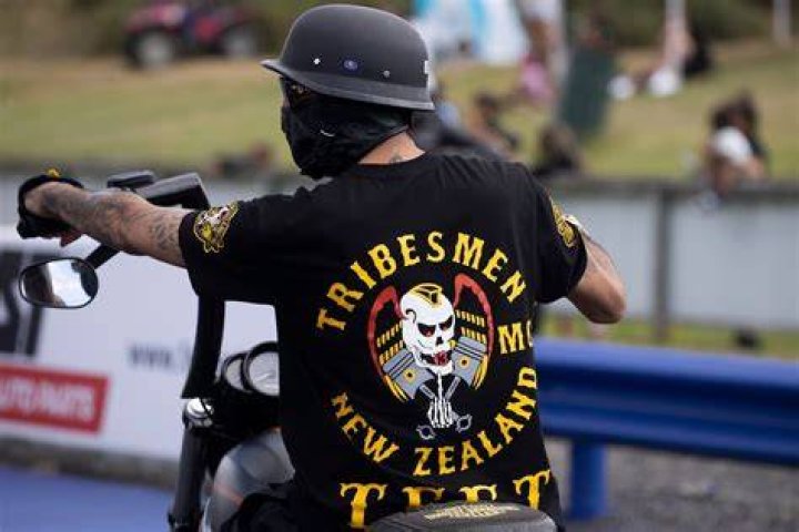 Members of the Tribesmen motorcycle gang are believed to have committed the majority of the shootings in the recent war with the Killer Beez. Photo / Brett Phibbs