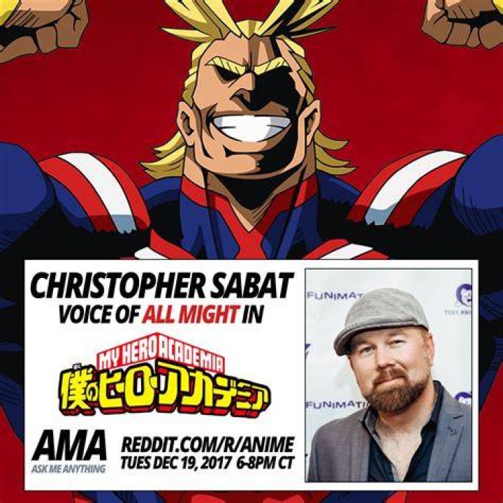 My Hero Academia Voice Actor Christopher Sabat Explains How He Found His All Might Voice