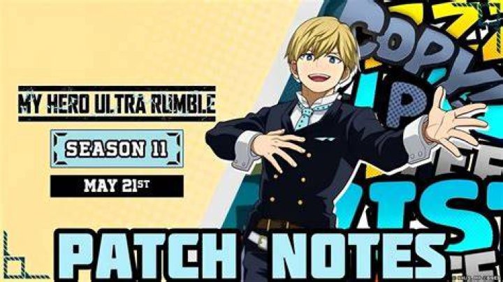 My Hero Ultra Rumble Patch Notes Includes Bug Fixes, System Improvements and more