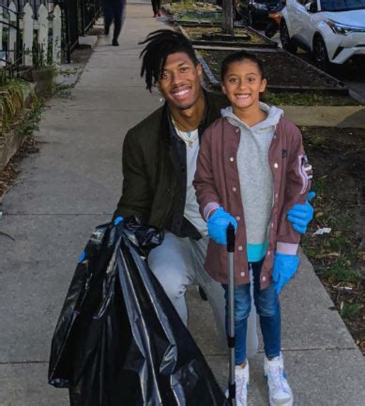 Nate Mitchell and his daughter