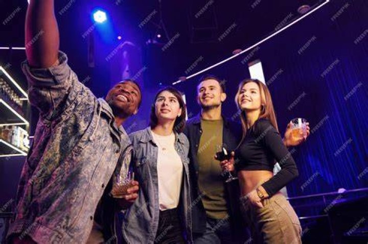 Party time: A group from Kansas, drove 16 hours to spend Spring Break on South Padre Island