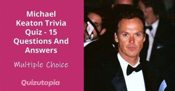 Questions Answered Does Michael Keaton Have A Son Who Acts?