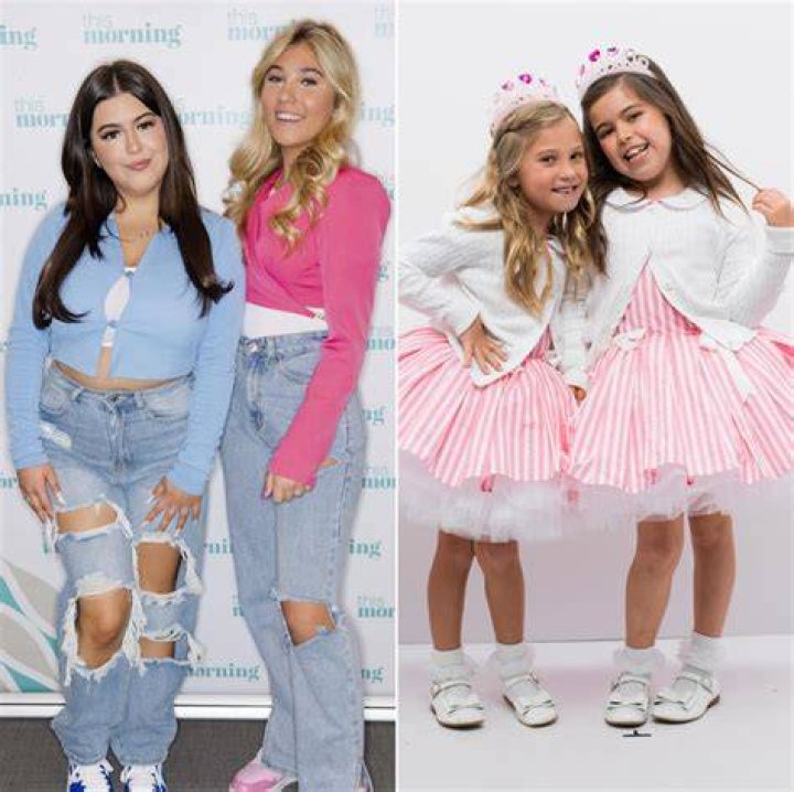 Rosie McClelland and Sophia Grace featuring in the film "Sophia Grace and Rosie's Royal Adventure" by Warner bros