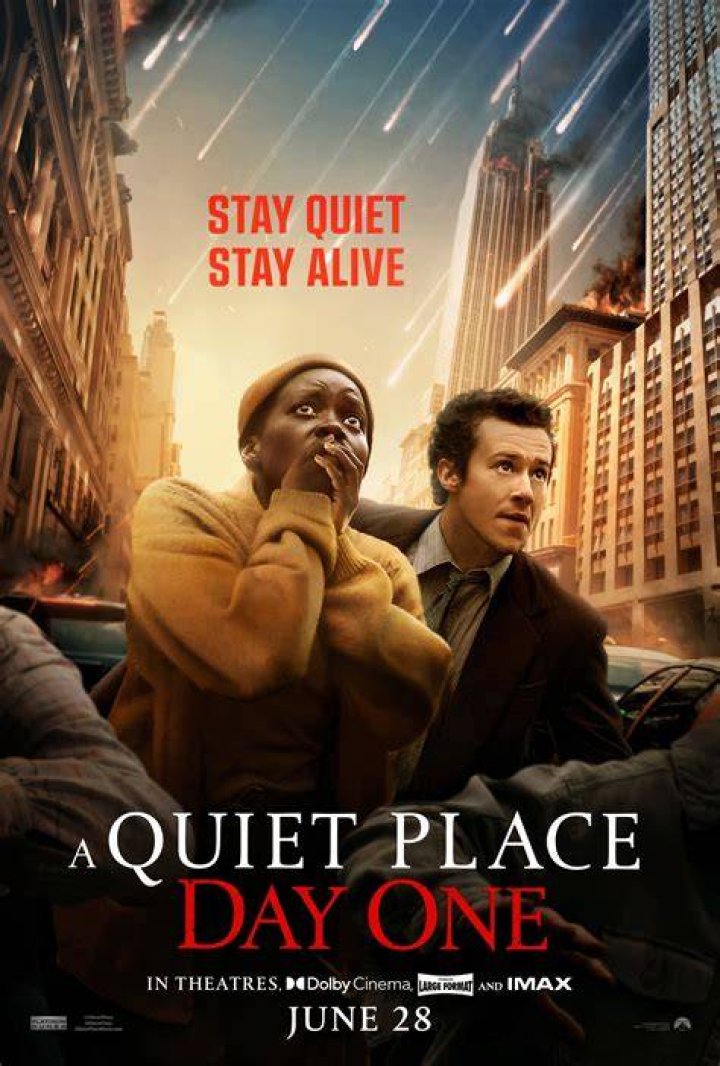 Second place: A Quiet Place Part II starring Emily Blunt finished in second place