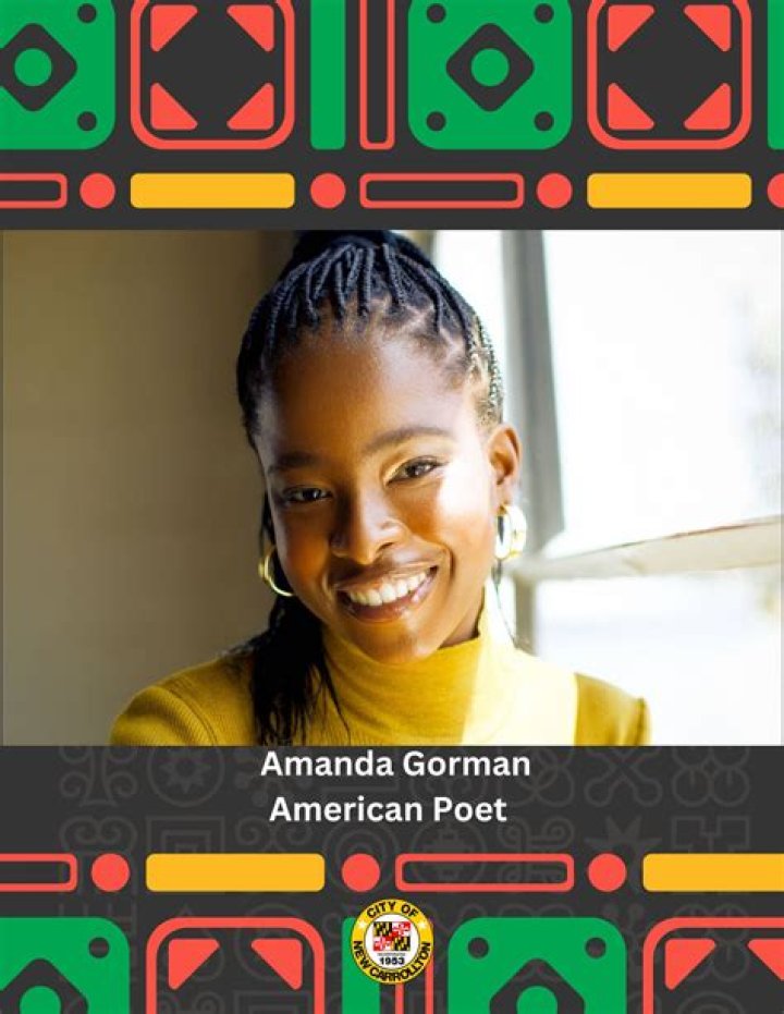 She made the list: Amanda Gorman, seen on Vogue, is also a co-chair this year