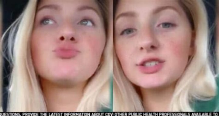 Social distancing wasn\'t on the cards either for girlfriends Carlyn Briganti, 19, Bella Burgin, 21, and Hannah Westerdale, 21, who flew down from the University of Omaha Nebraska