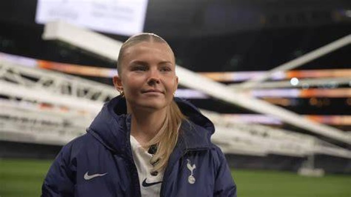 Spurs football club helped her promote her message about checking your boobs and poo and donating blood (Gill pictured here at the football)