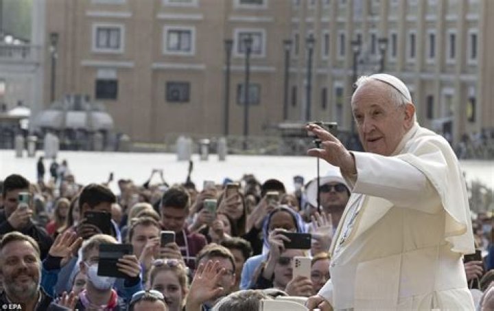 The pontiff thanked Poland for taking in the bulk of the estimated five million Ukrainians who have fled in Europe's worst refugee crisis since World War II