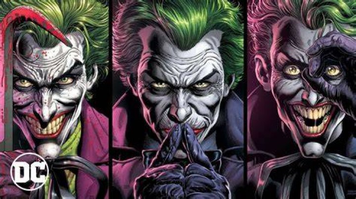 The three different Jokers in the Three Jokers miniseries
