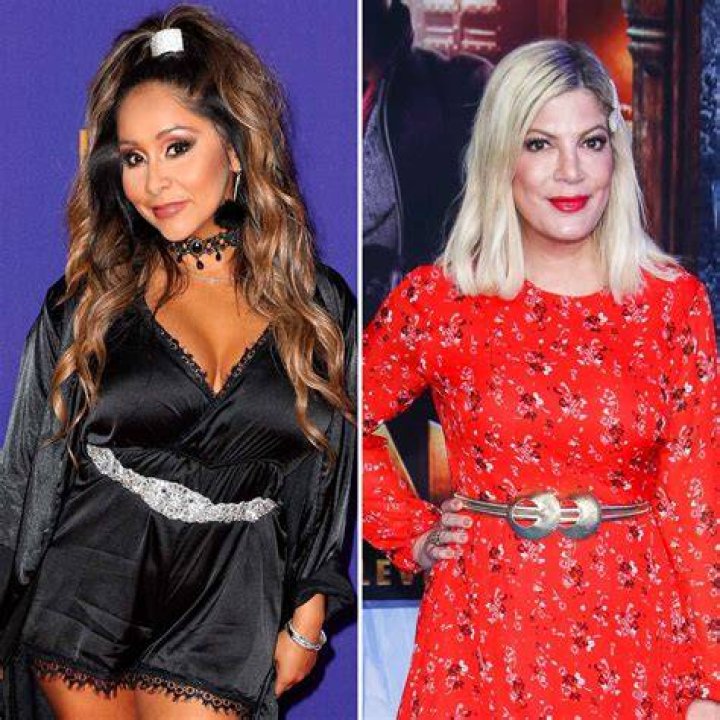 Tori Spelling and Snooki