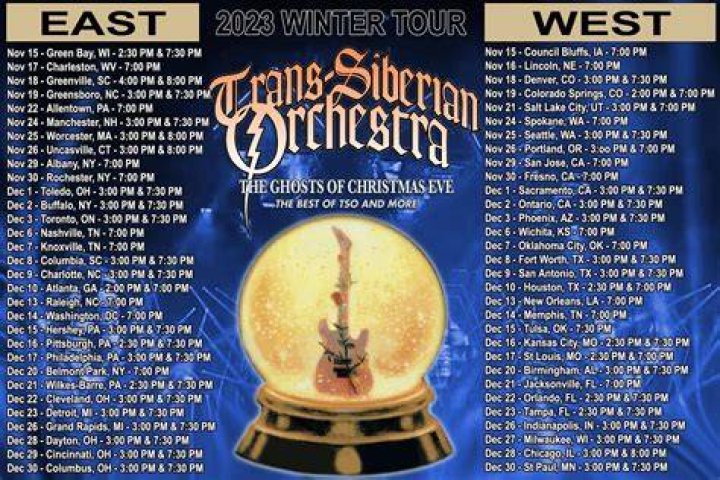 Trans-Siberian Orchestra 2023 Tour Dates, How to Get Presale Code Tickets?