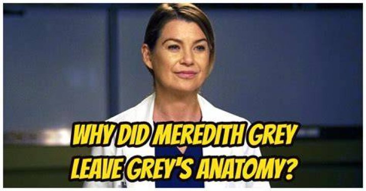 What Happened to Meredith Grey? Why Does Meredith Grey Leave? Is Meredith Grey Dead? Where Did Meredith Grey Go?