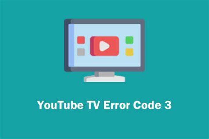 What is Error Code 3 On YouTube TV? How to fix this issue?