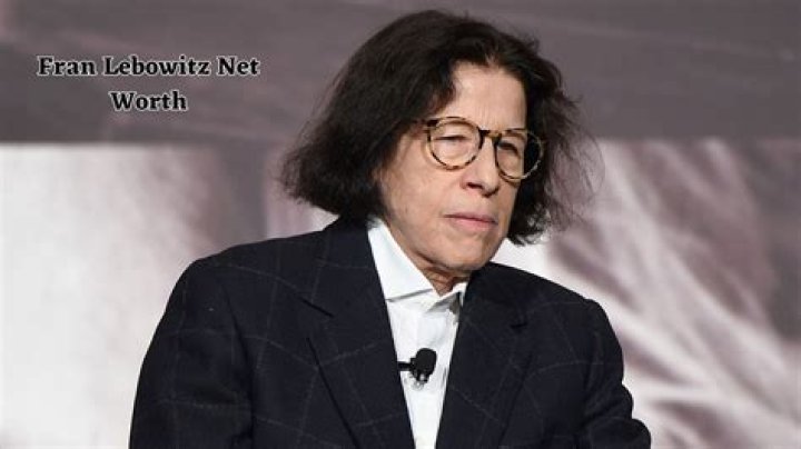 What is Fran Lebowitz’s Net Worth? Know All About American Author